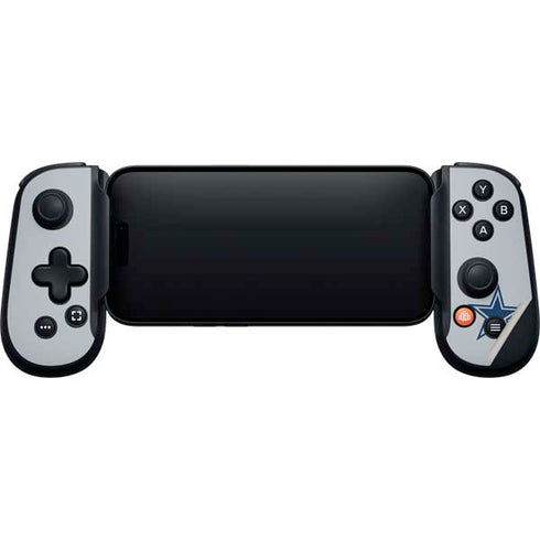 NFL Dallas Cowboys Silver Performance Series Backbone One for iPhone Game Controller Skin